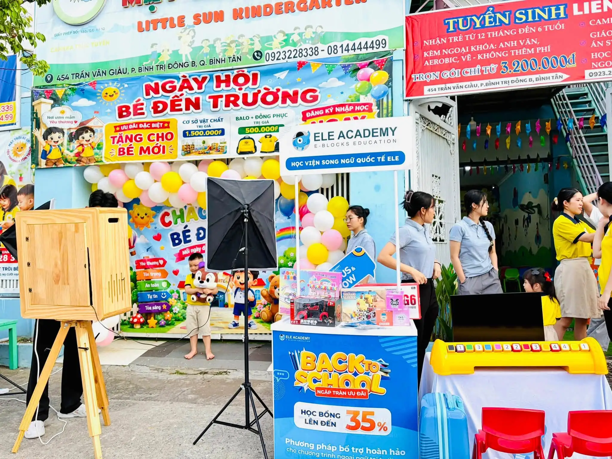 TRƯỜNG MẦM NON MĂT TRỜI BÉ CON